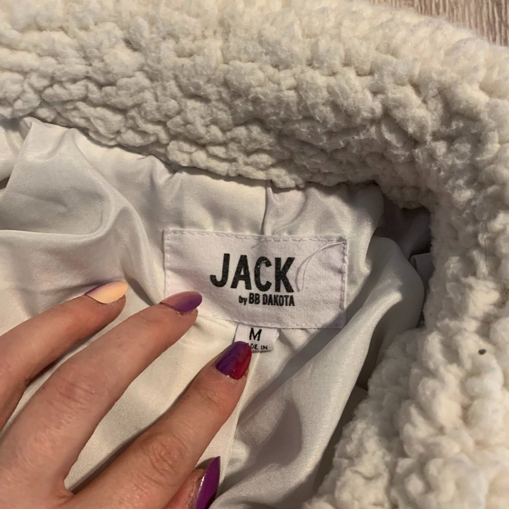 JACK by BB Dakota sherpa jacket